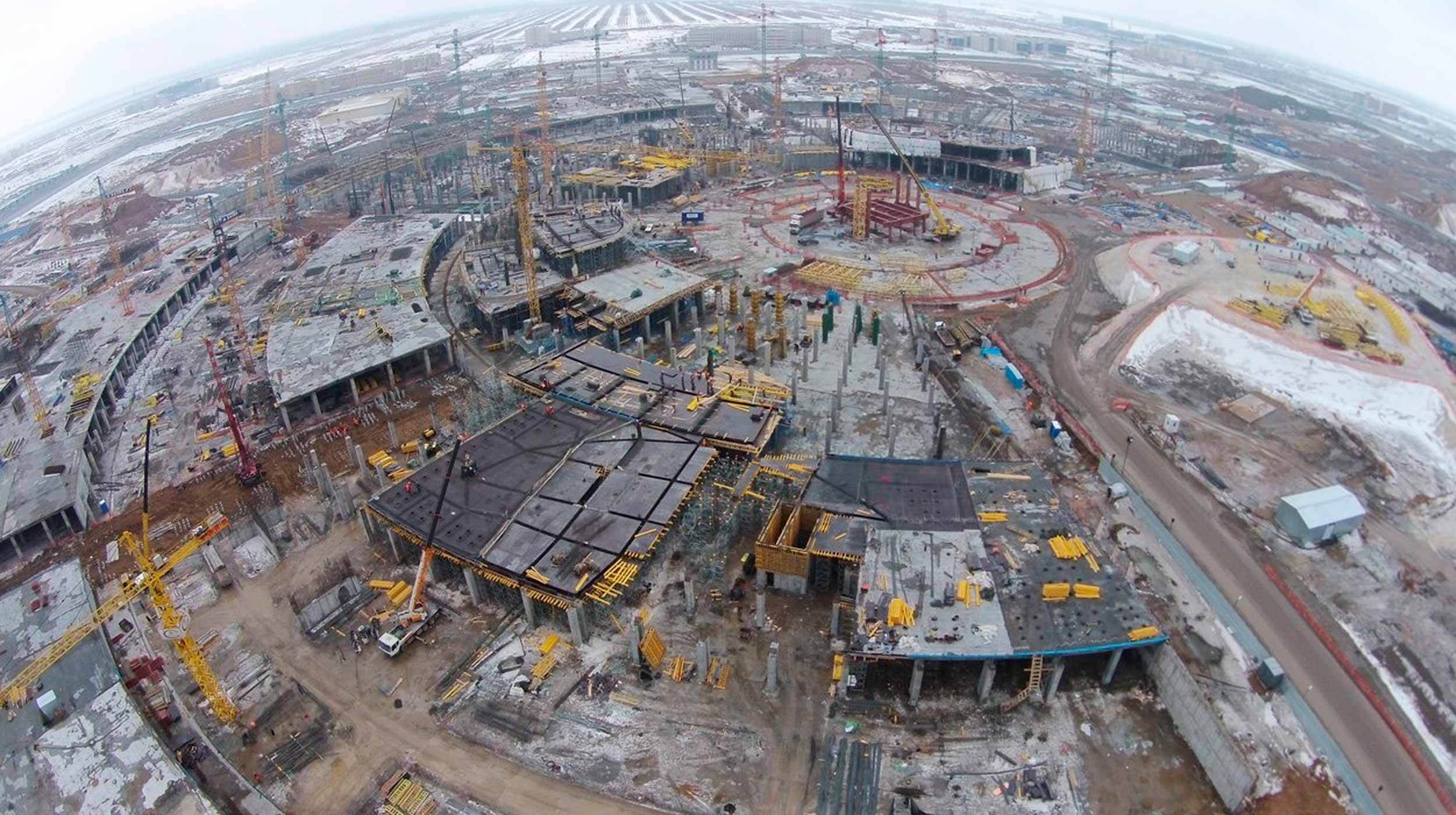 Největší a nejzkušenější stavební společnosti v Kazachstánu se podílejí na výstavbě nových staveb a modernizaci stávající infrastruktury.