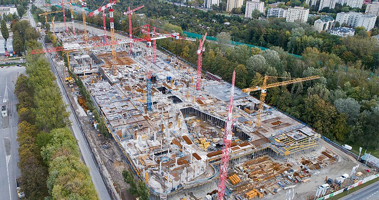 Velké Obchodní Centrum Młociny, Varšava, Polsko