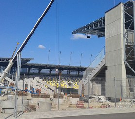 Fotbalový stadion DAC, Dunajská Streda, Slovensko