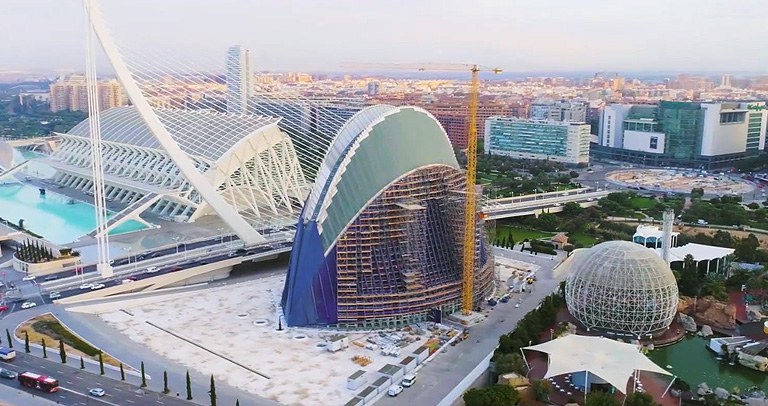 Budova Agora, Valencie, Španělsko