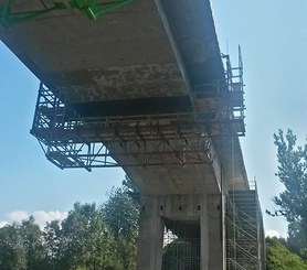 Rekonstrukce SO 201 Most Zlatné, Žilina, Slovensko