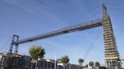 Obnovení Mostu Vizcaya, Bilbao, Španělsko