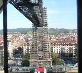 Obnovení Mostu Vizcaya, Bilbao, Španělsko