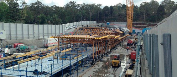 Tunel Legacy Way, Brisbane, Austrálie