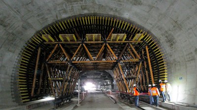 Tunel Santa Rosa, Lima, Peru